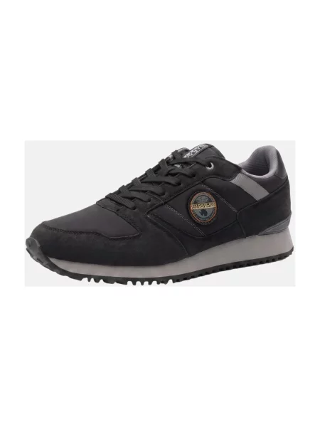 Sneakersy Napapijri na platformie czarne