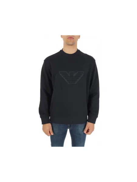 Bluza Emporio Armani niebieska