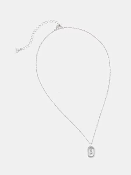 Patrizia Pepe ogrlica z obeskom kovinska s kubičnim cirkonijem