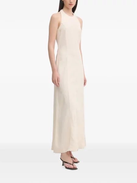 Rochie maxi Gaudi cu gât halter cu spatele deschis
