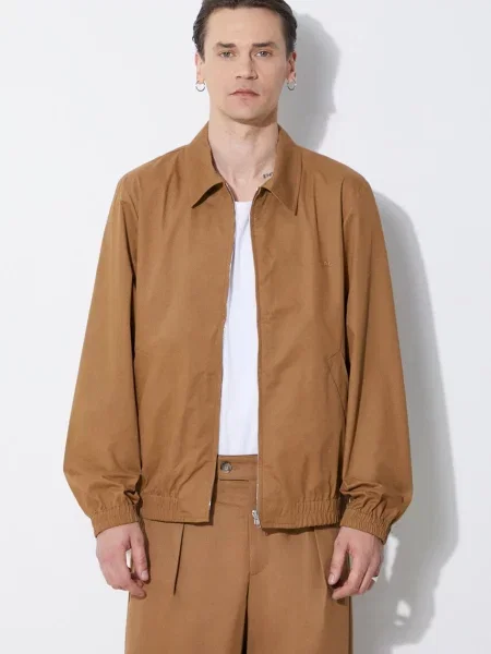 Куртка A.P.C. blouson gilbert перехідна коричневий