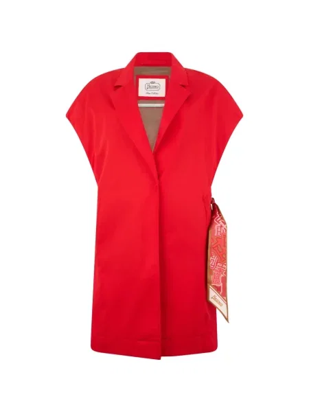 Sacou Herno fără mâneci roșu