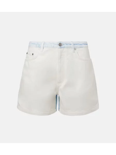 Дънкови шорти Stella Mccartney бяло