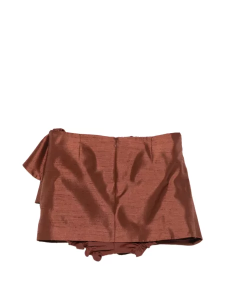 Fusta mini Shushu/tong cu volane maro