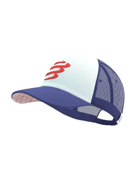 Compressport trucker kapa vijolična