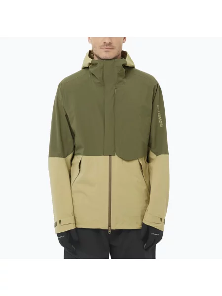 Salomon Kurtka Outerpath Pro gruen khaki