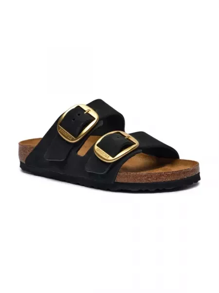 Birkenstock Bőr papucs Arizona Big Buckle EVA fekete