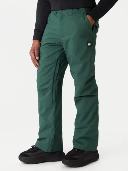 Snowboardové kalhoty Quiksilver zelené