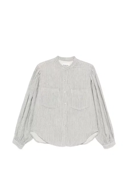 Koszula Marant Etoile w paski biała