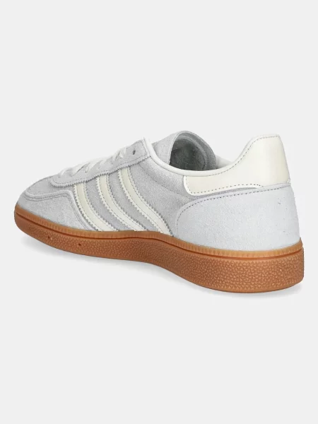 Semišové sneakers boty adidas Originals Handball Spezial W stříbrná