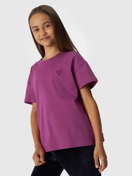 4F t-shirt koszulka sportowa różowa