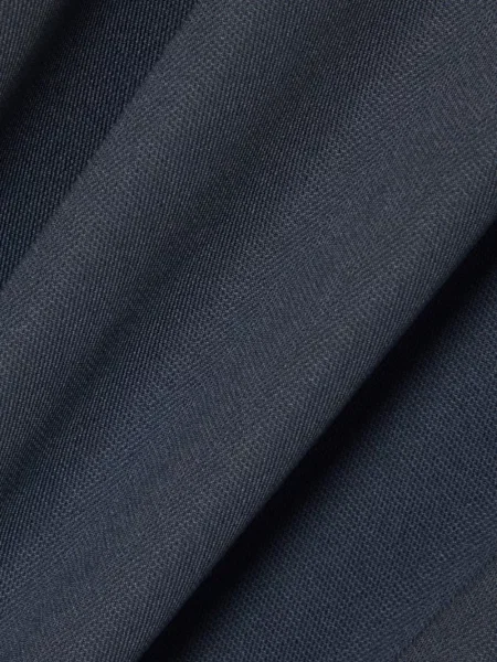 Lung tricou polo Lacoste cu autograf gri