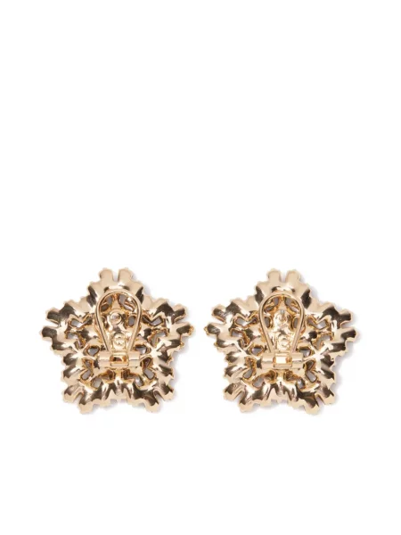 Cercei Carolina Herrera de cristal negru