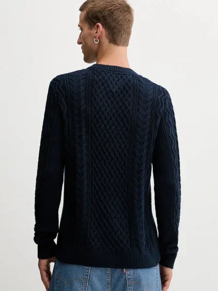 Tommy Jeans sweter granatowy