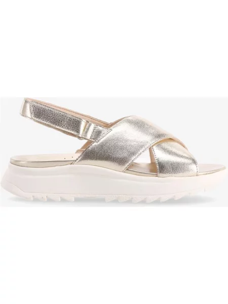 Sandały Clarks DashLite Wish złote żółte