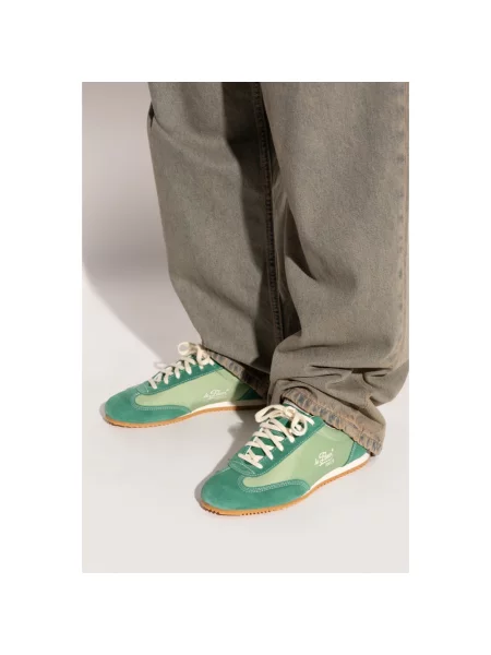 Sneakersy Converse skórzane zielone
