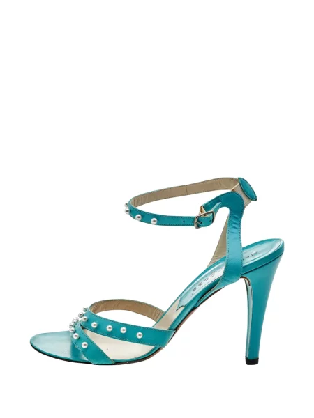 Sandale Marc Jacobs din piele albastru