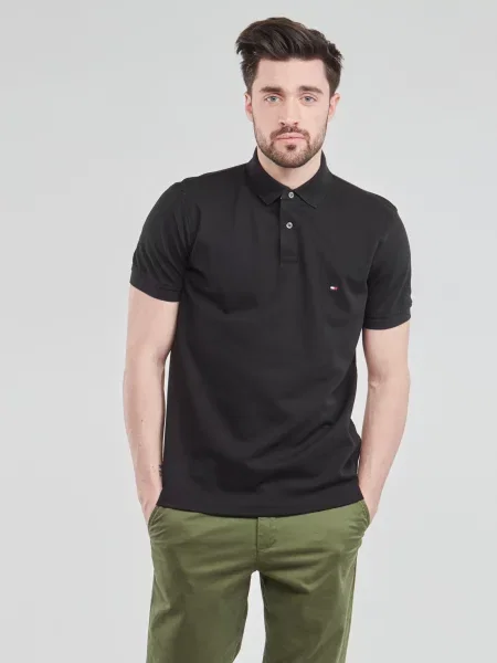 Tricou polo Tommy Hilfiger negru