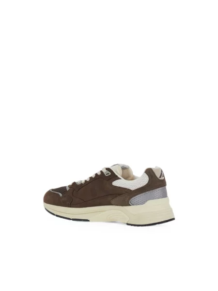 Sneakersy Autry brązowe