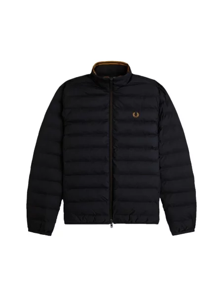 Lniana kurtka Fred Perry niebieska