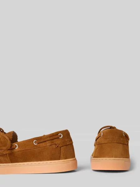 Loafersy z czystego nubuku bydlęcego Model KARA Marc O'polo