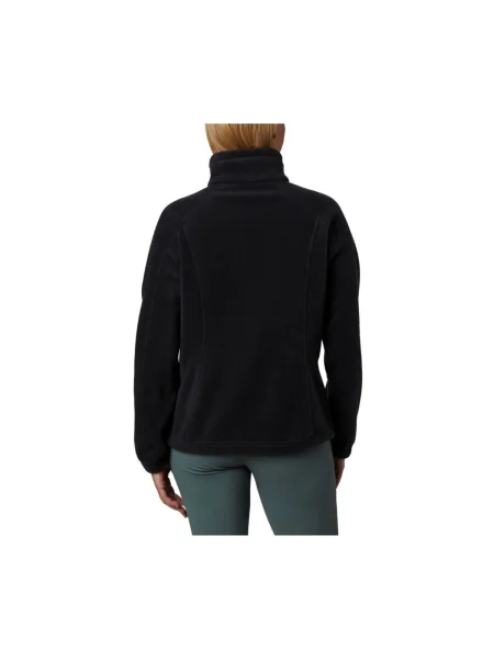 Geacă Columbia din fleece negru