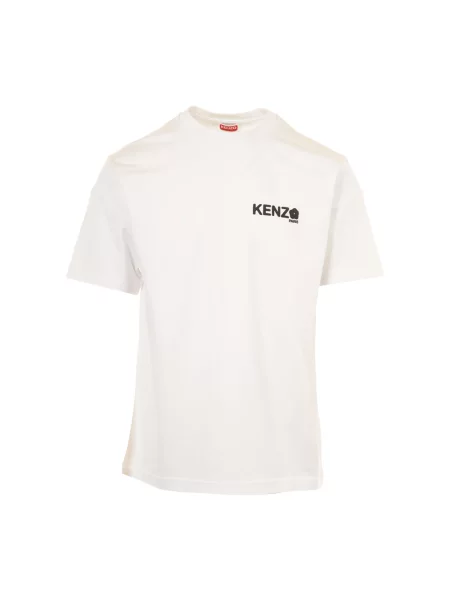 Kenzo Koszulki Mężczyzna L T-shirt z okrągłym dekoltem biały