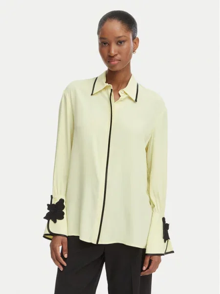 Simona Corsellini Koszula jasny zielony
