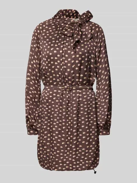 Sukienka koktajlowa ze stójką Rinascimento