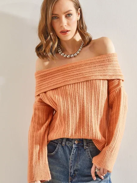 Pulover Bianco Lucci portocaliu