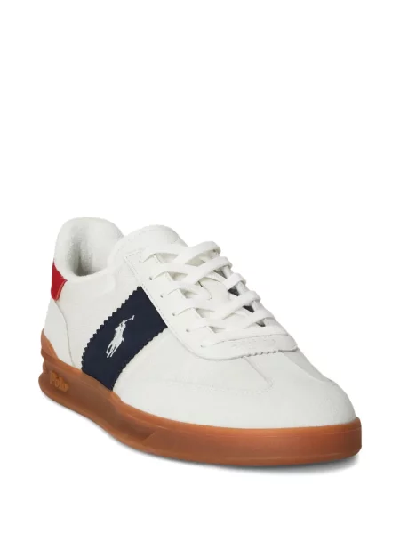 Șapcă Polo Ralph Lauren cu broderie din țesătură twill în carouri albastru