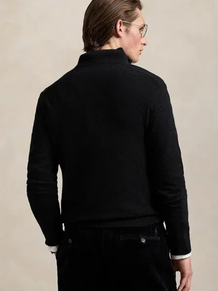 Polo Ralph Lauren Pulover kaki negru