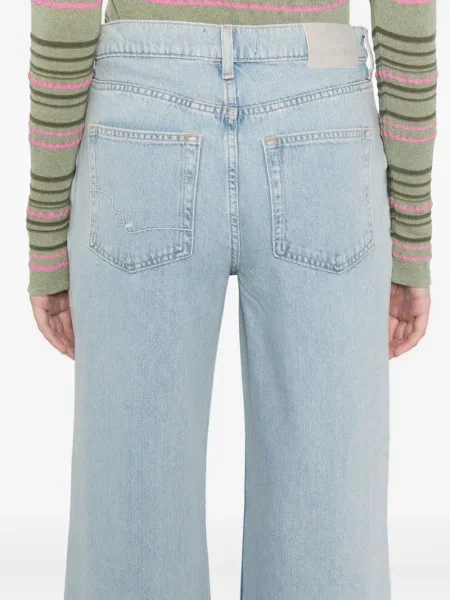 Blugi Free People albastru