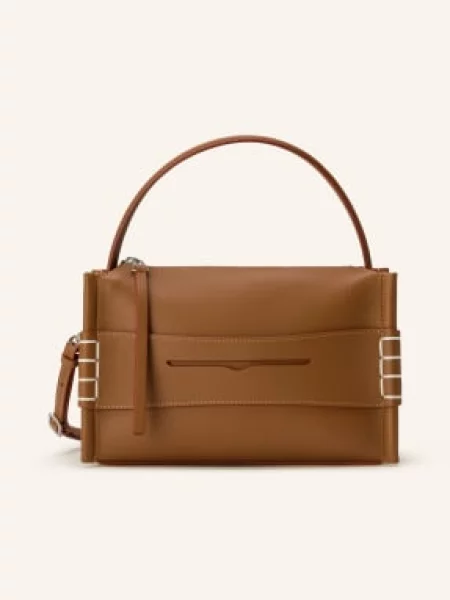 Jw Anderson Kabelka Loafer Small koňaková