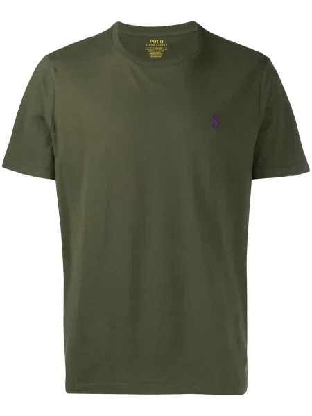 Hímzett hosszú pólóing Polo Ralph Lauren zöld