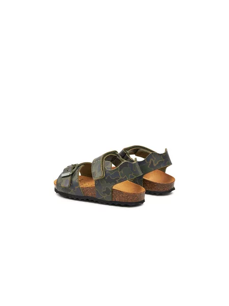 Sandale Geox J Ghita Boy M Kaki