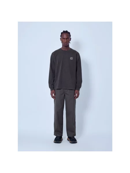 Spodnie Carhartt Wip szare