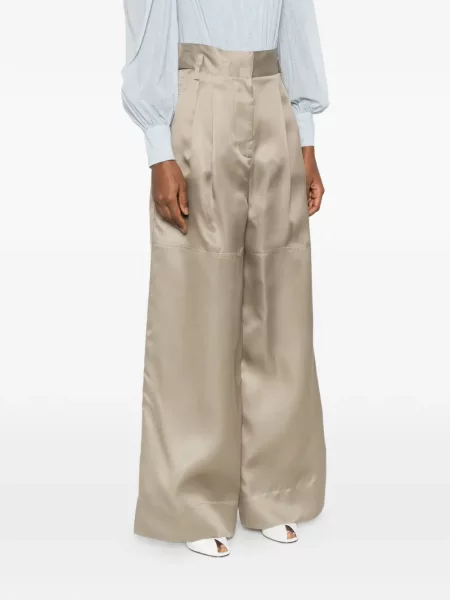 Pantaloni Alberta Ferretti plisate