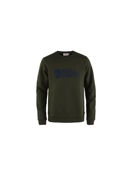 Sweter Fjällräven z kapturem z autografem zielony