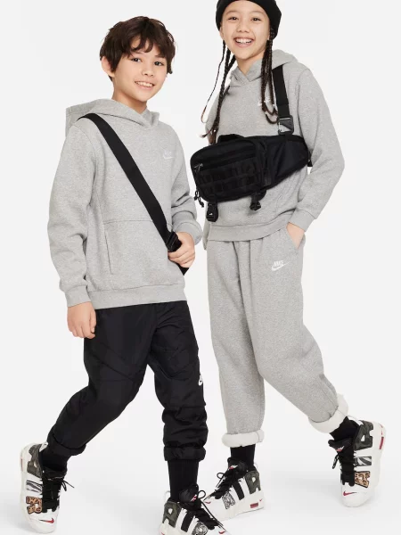 Nike кофта з капюшоном дитяча з бавовною Sportswear Club Fleece
