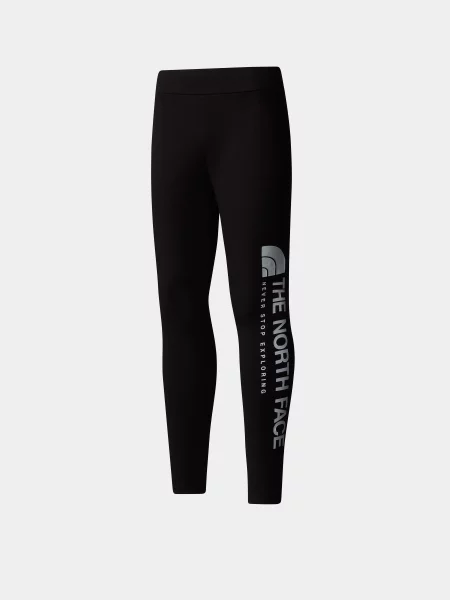 Детские леггинсы The North Face черные