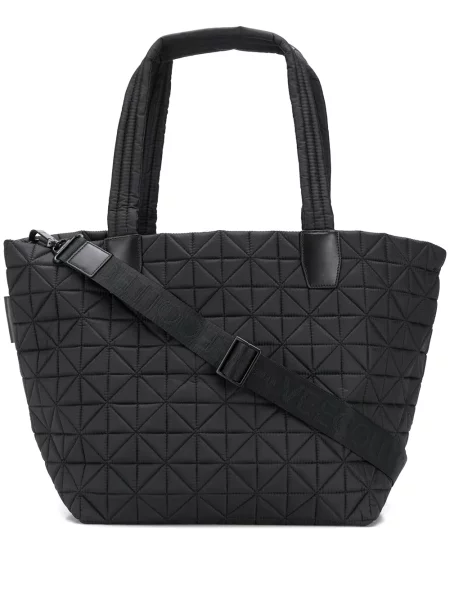 Matlasat geantă shopper Veecollective negru