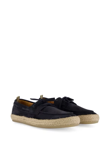 Espadrile Officine Creative din piele de căprioară albastru
