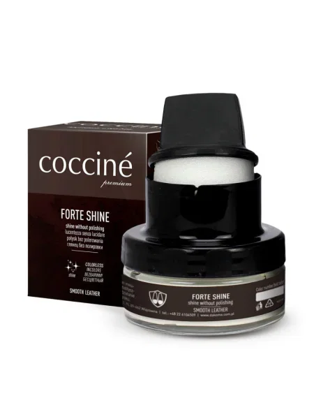 Кожени полуотворени обувки Coccine черно