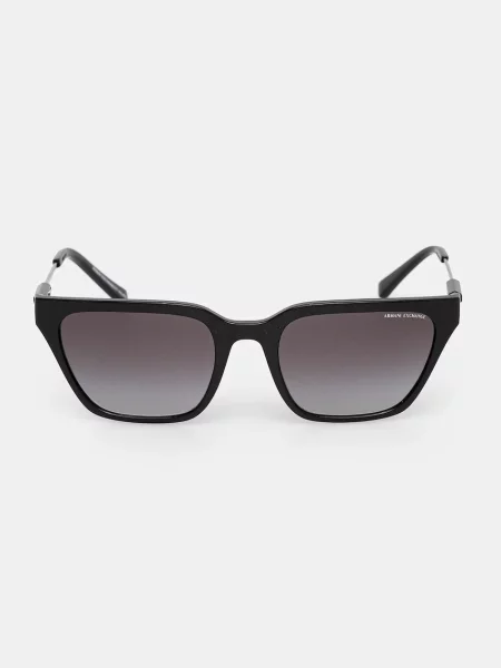 Armani Exchange okulary przeciwsłoneczne bordowy czarne