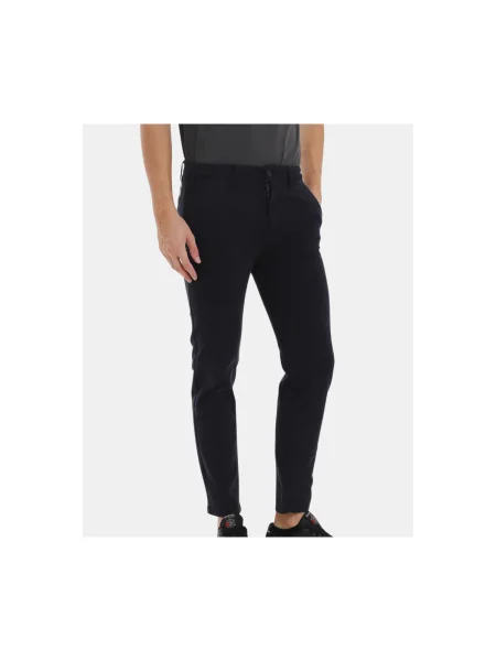 Guess Jeans Chino nohavice Tmavomodrá modrá