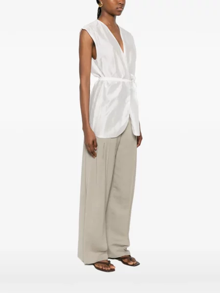 Bluzka Su wiązana biała