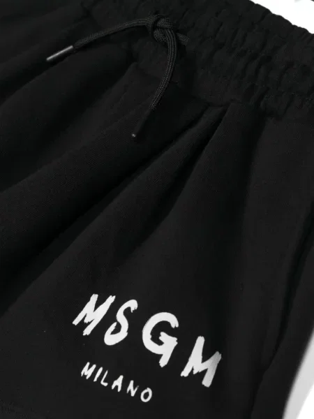 Szorty dziecięce Msgm czarne