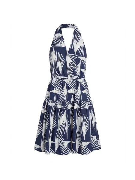 Guido Maria Kretschmer Rochie de vară Leanne albastru închis / natural alb