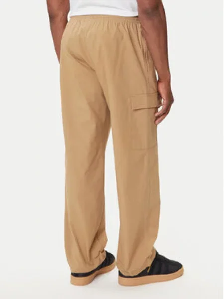 Adidas Spodnji del trenirke Trefoil Essentials bež